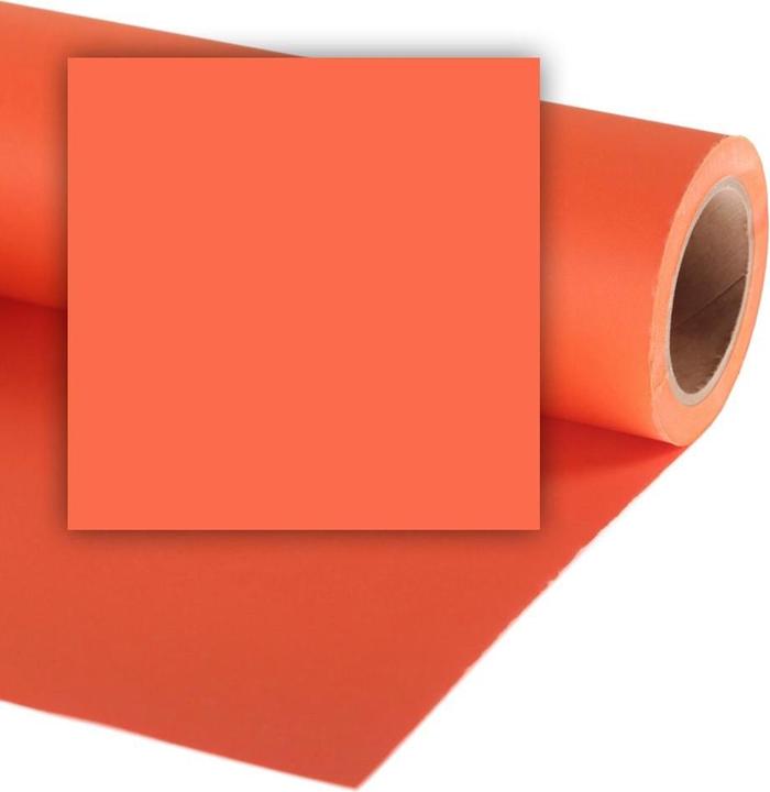 Actual product image Colorama paper background 2nd, pumpkin 147