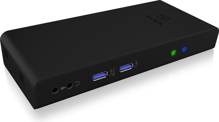 Icy Box IB-DK2251AC Multi-Dock (USB-B, 11 Ports)