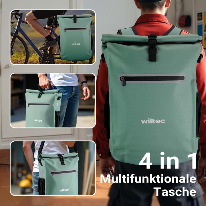 Immagine prodotto Wiltec Gepäckträgertasche (20 l, Borsa portapacchi)