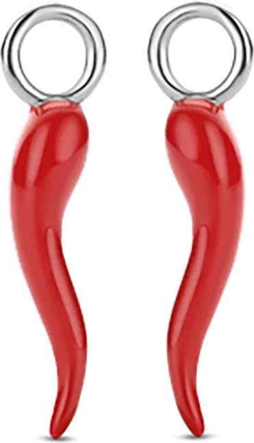 Image du produit Ti Sento Milano Pendentif pour créoles avec piment rouge corail 9230CR (Argent sterling 925)