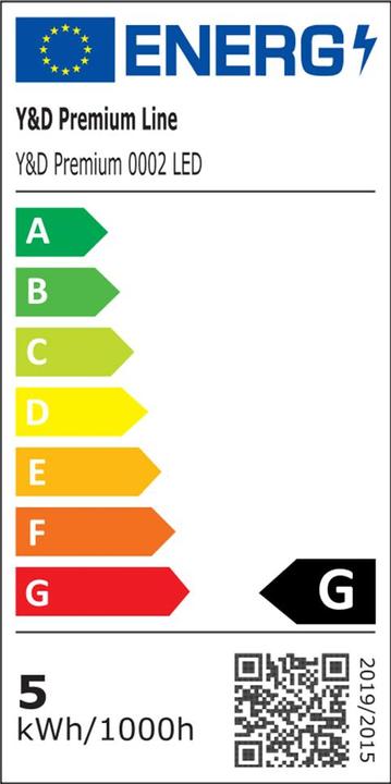 Energie-Label Vicco Charlotte mit Beleuchtung (106 x 142 x 40 cm)