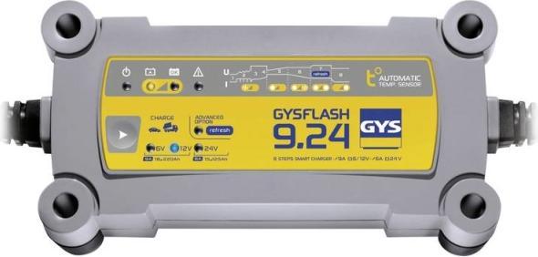 Produktbild GYS Ladegerät FLASH 9.24 (6V, 12V, 24V, 9 A)