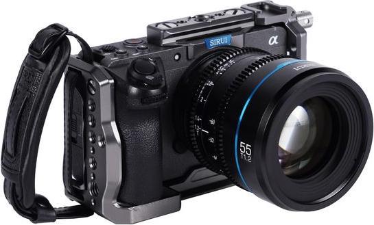 Immagine prodotto Sirui MS55E-G Night Walker 55mm T1.2 S35 Cine Lens (E-Mount Gun Metal Gray) (Novità) (In offerta) (Sony E, APS-C / DX)