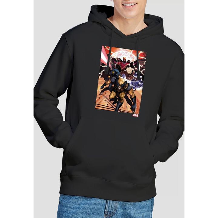 Actual product image Mens X-Men Team Attack Hoodie (L)