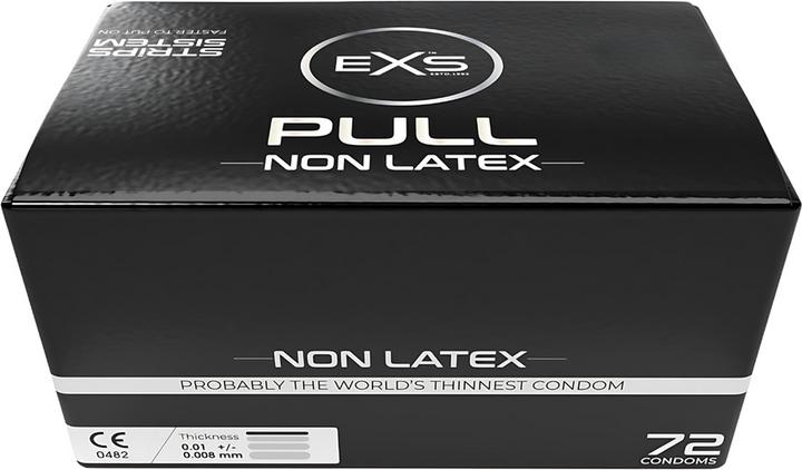Actual product image EXS "Pull" 72 latex-free, absolutely odourless condoms (72 pcs.)