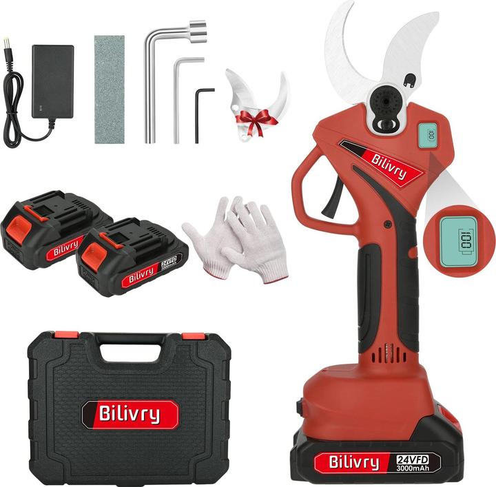 Actual product image Bilivry Battery pruning shears 24V
