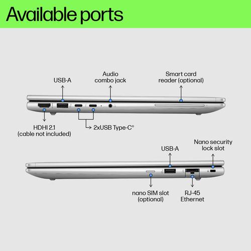Immagine prodotto HP ProBook 440 G11 (14", Intel Core Ultra 5 125U, 16 GB, 256 GB, CH)
