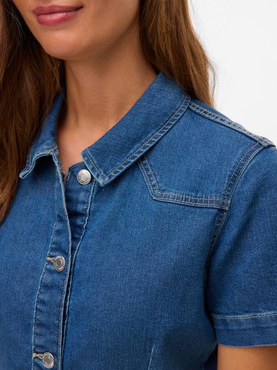 Produktbild Vero Moda VMAMANDA Kurzes Kleid Jeanskleid (L)