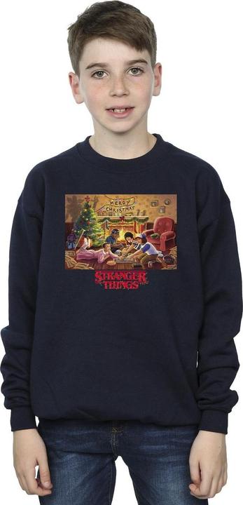 Produktbild Netflix Stranger Things Christmas Gathering Sweatshirt Jungen (152, 158)
