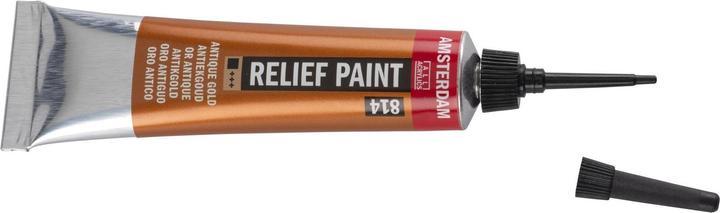Immagine prodotto Amsterdam Pittura acrilica Reliefpaint 814 (Oro Antico, 20 ml)