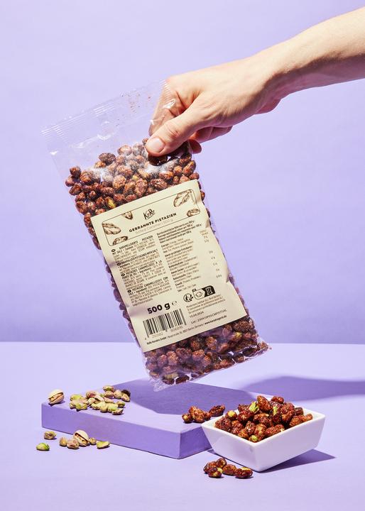 Actual product image KoRo Caramelised pistachios with salt (500 g)