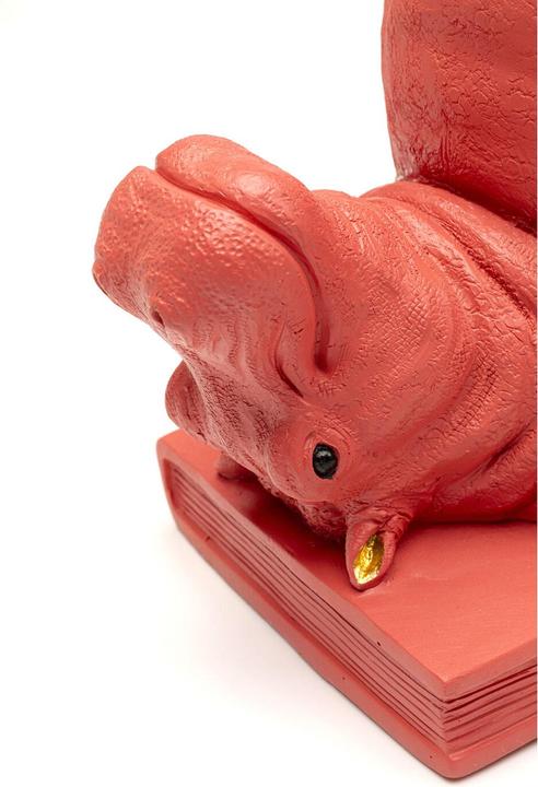 Produktbild Kare Design Buchstütze Hippo Pink (2/Set)