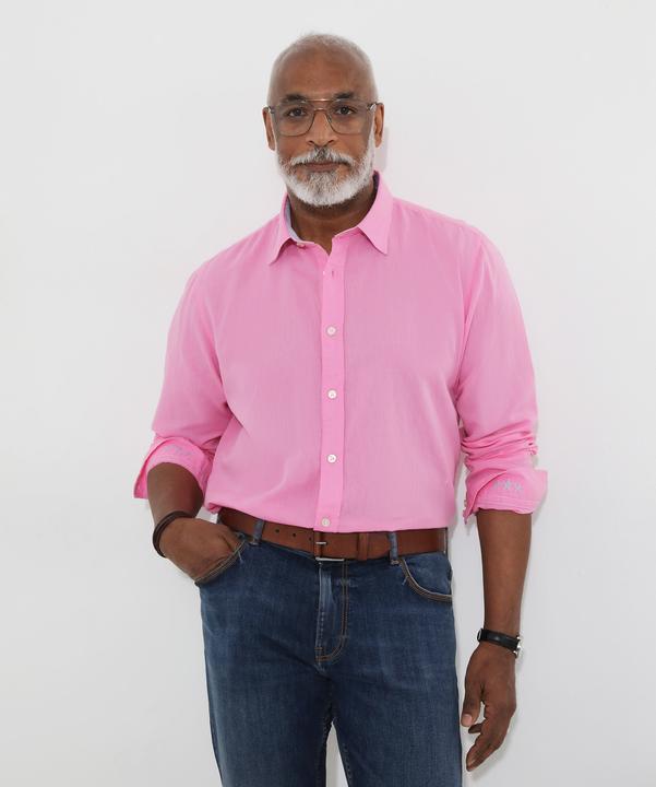 Actual product image Joe Browns Lightweight Summery Linen Blend Long Sleeve Shirt (M)