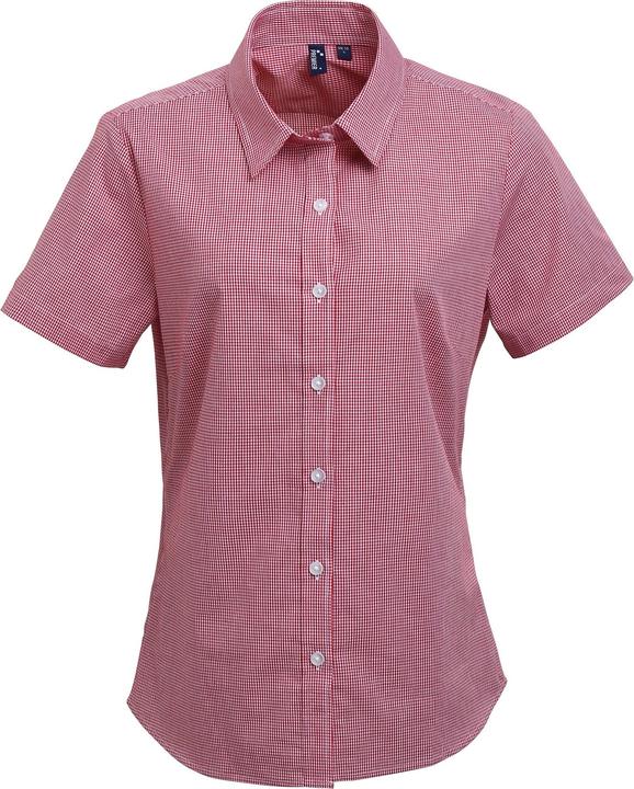 Premier MicroKaro Kurzarm Bluse