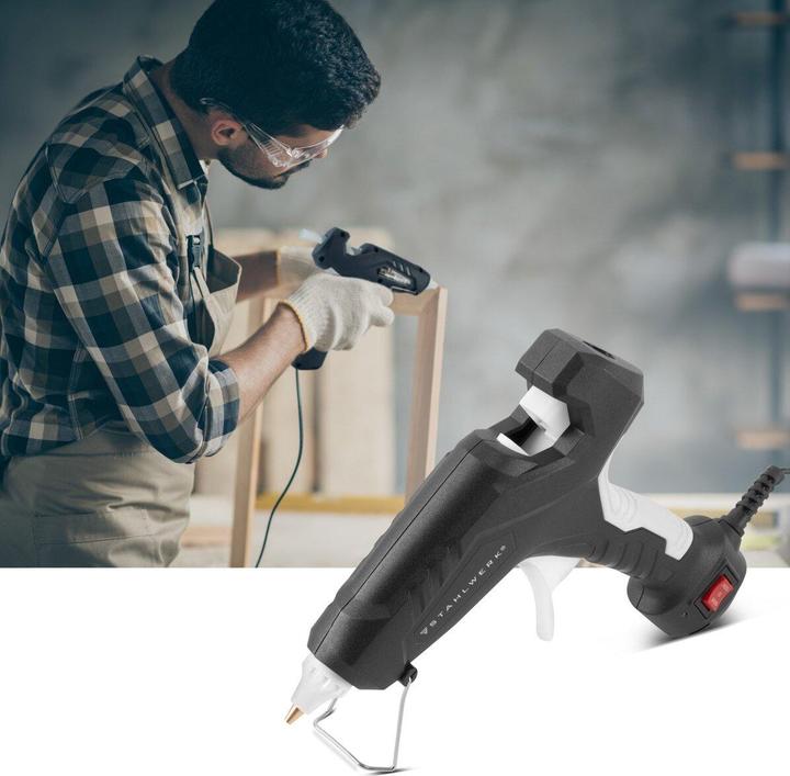 Produktbild Stahlwerk Heissklebepistole HKP-100DT ST mit Rückschlagventil und 100 Watt