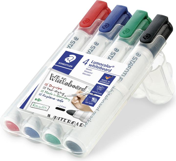 Immagine prodotto Staedtler Lumocolor (Multicolore, 2 mm, 4 x)