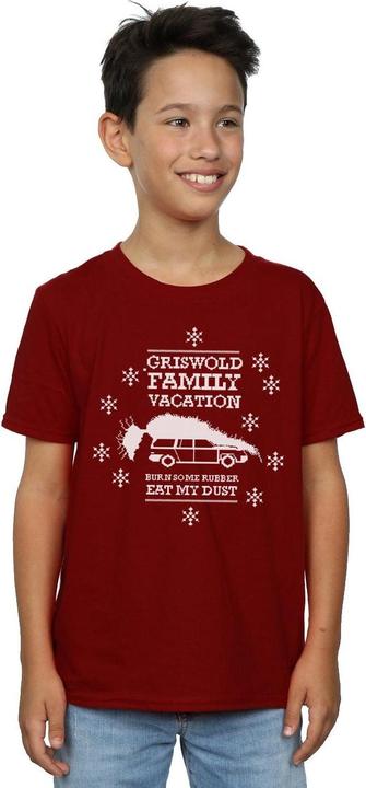 Image du produit National Lampoon´s Vacation National Lampoon's Christmas Vacation - T-shirt EAT MY DUST - Garçon (152, 158)