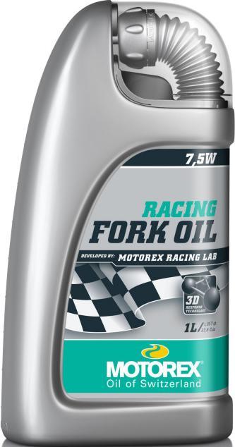 Image du produit Motorex Racing Fork Oil SAE 7.5W bouteille 1l (1000 ml)