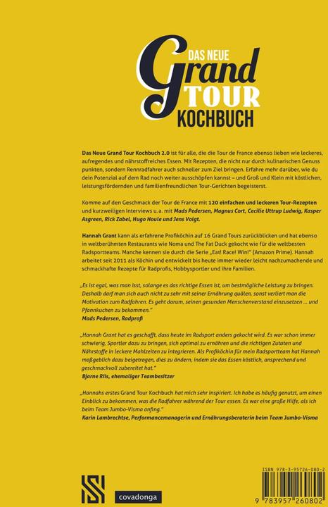 Immagine prodotto Das neue Grand Tour Kochbuch 2.0 (Tedesco, Hannah Grant, Andreas Beune, 2023)