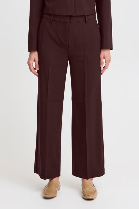 Actual product image B.young BYDANTA WIDE LEG PANTS 2 CROPPED 20815027 (38)