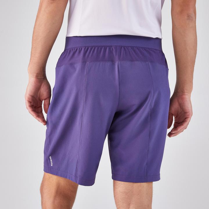 Actual product image Kuikma Herren Tennisshorts atmungsaktiv - Dry violett (XL)