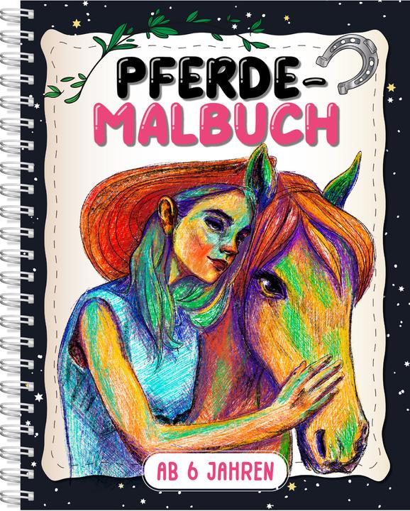 Actual product image Topulo-Verlag:Horse colouring book for children