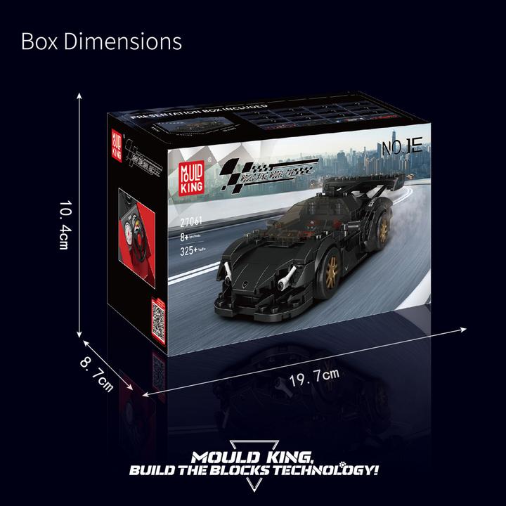 Produktbild Mould King Apollo IE Supercar mit Displaybox