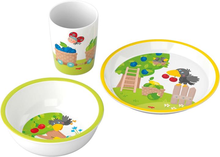 Haba Set cadeau Melamineservies Boomgaard
