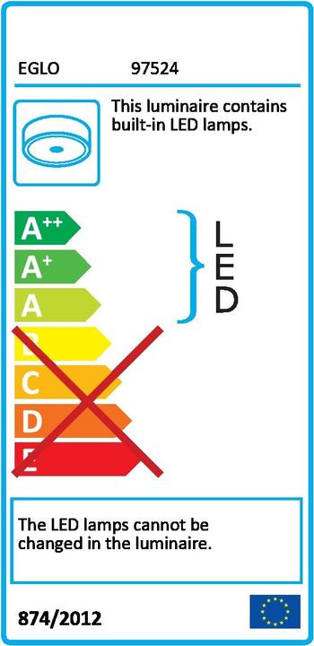 Energie-Label EGLO Torano (2040 lm)