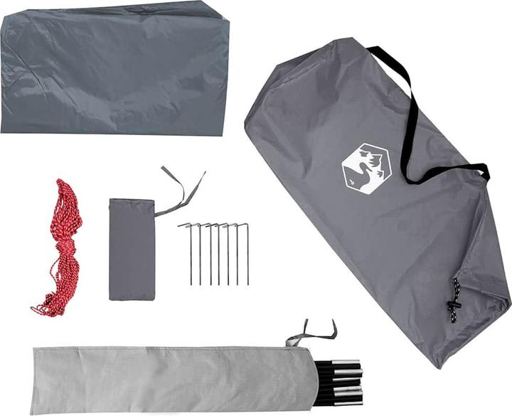 Image du produit VidaXL Tente pour voiture Gris et orange Imperméable (2.25 kg)