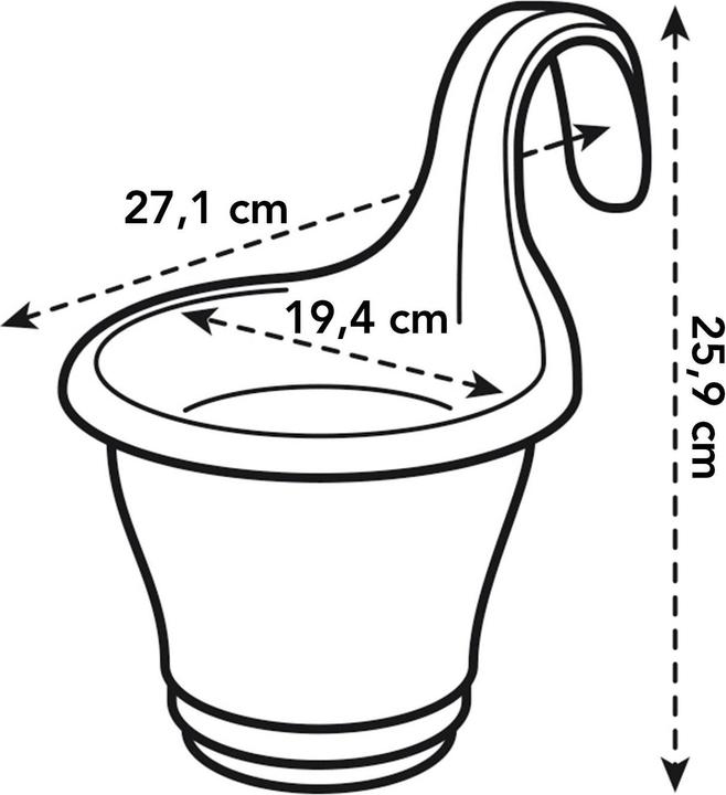 Produktbild Elho Corsica (27.10 cm)