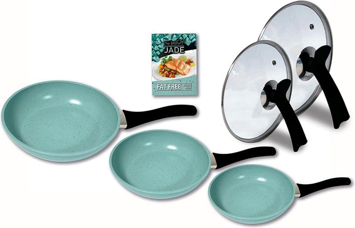 Actual product image Starlyf Jade Pan Set (20 cm, Frying pan, Aluminium)
