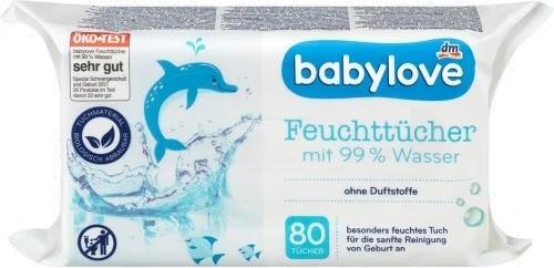 dm babylove Wet wipes (320 Piece)