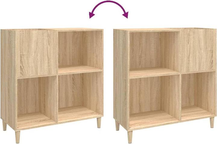 Produktbild VidaXL Plattenschrank Sonoma-Eiche 84,5x38x89 cm Holzwerkstoff