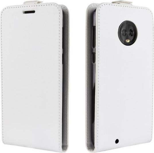 Actual product image MU Classic Crazy Horse Leather Flipcase Series (Motorola Moto G6)