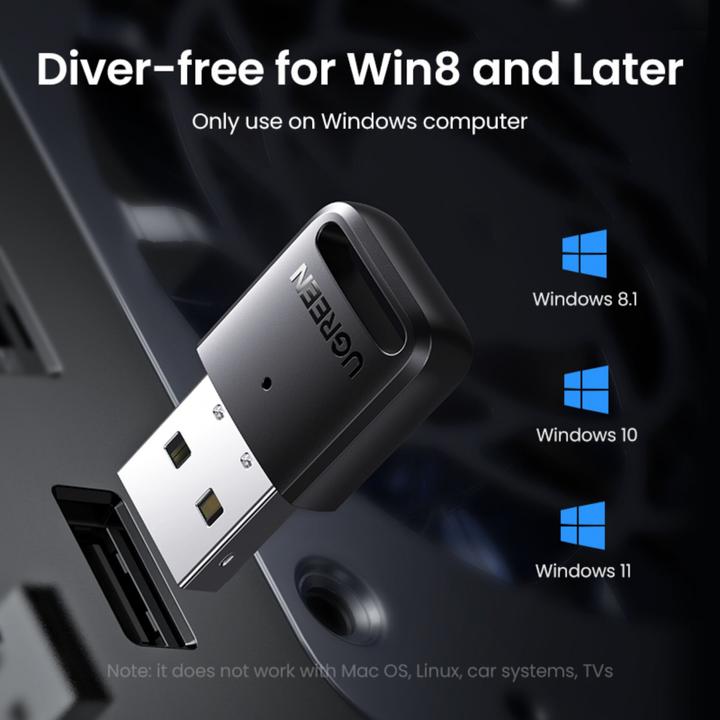 Actual product image Ugreen Bluetooth 5.3 USB adapter
