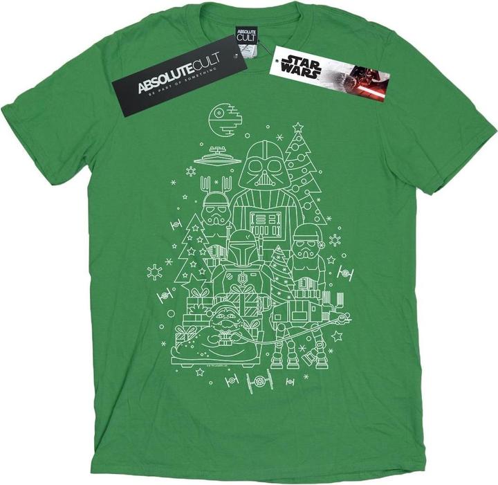 Star Wars Empire Christmas TShirt (XXL)