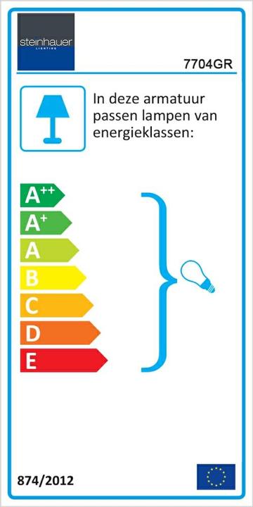 Etichetta energetica Steinhauer Luna (E27)