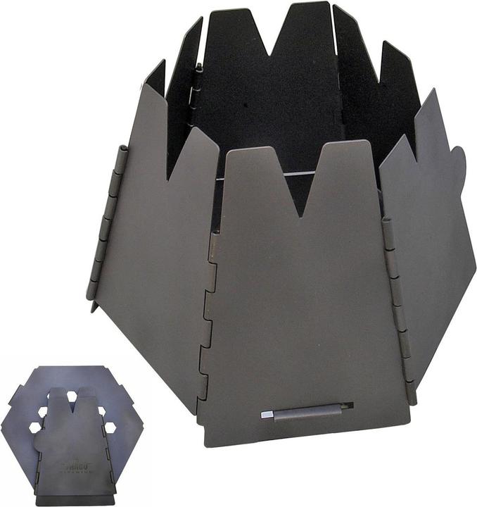 Immagine prodotto Vargo Stufa a legna Hexagon Titanium