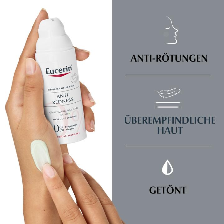 Produktbild Eucerin AntiRötungen Kaschierende Tagespflege getönt mit LSF 30 (50 ml, Tagescreme, SPF 30)