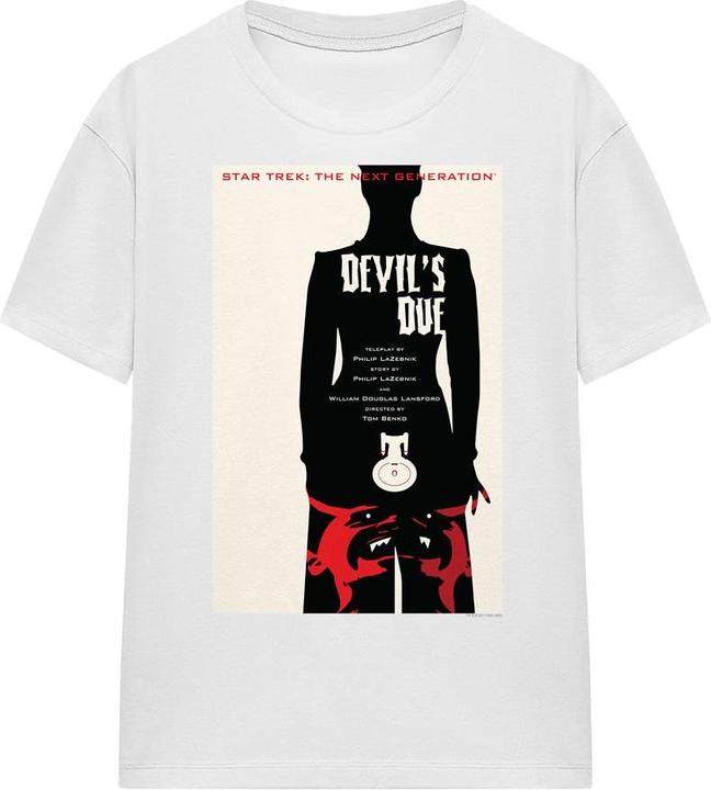 Actual product image Unisex Adult The Next Generation Season 4 Episode 13 T-Shirt (M)