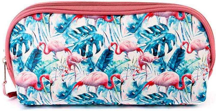 Immagine prodotto Oh My Pop! Borsa da toilette piccola in gelatina Flamenco Tropical