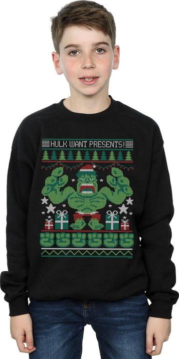 Produktbild Hulk Want Presents Fair Isle Sweatshirt Jungen (128)