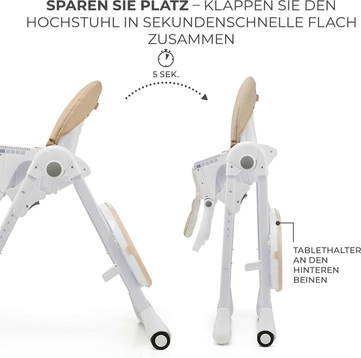 Immagine prodotto KinderKraft seggiolone TUMMIE BEIGE (Seggiolone)