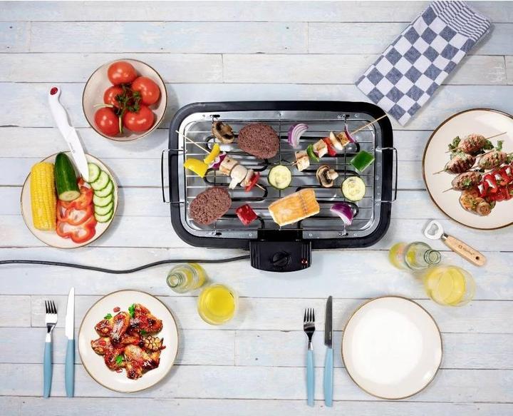 Image du produit Alpina Maschinen Gril électrique de table 2000W noir (2 kW)