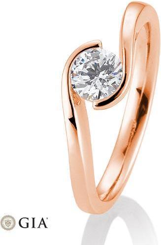 Actual product image Breuning Ring swing 0.40-0.60 ct. (54, 750/18 K Gold)