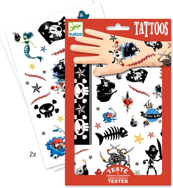 Immagine prodotto Djeco Tatuaggi Pirati