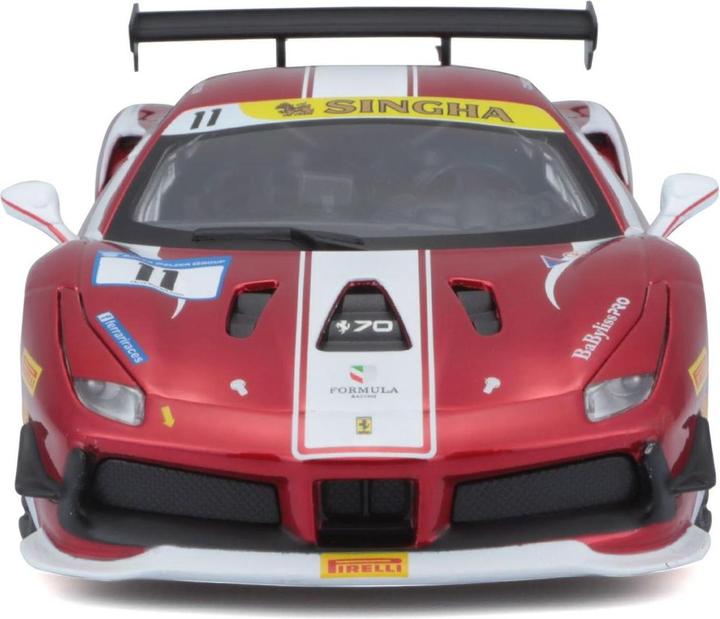 Produktbild Bburago Ferrari Racing Bausatz 488 Challenge 1/24 rot