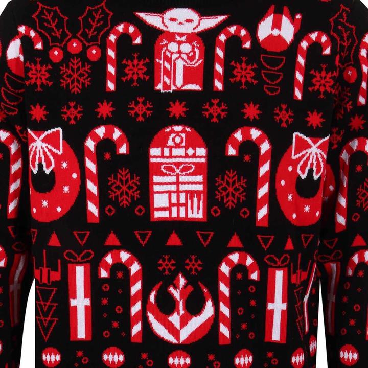 Immagine prodotto Star Wars Candy Cane Maglione Adulto Unisex (S)