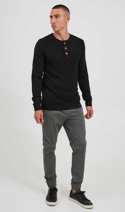 Actual product image Solid Terrance Men's Knitted Pullover (L)